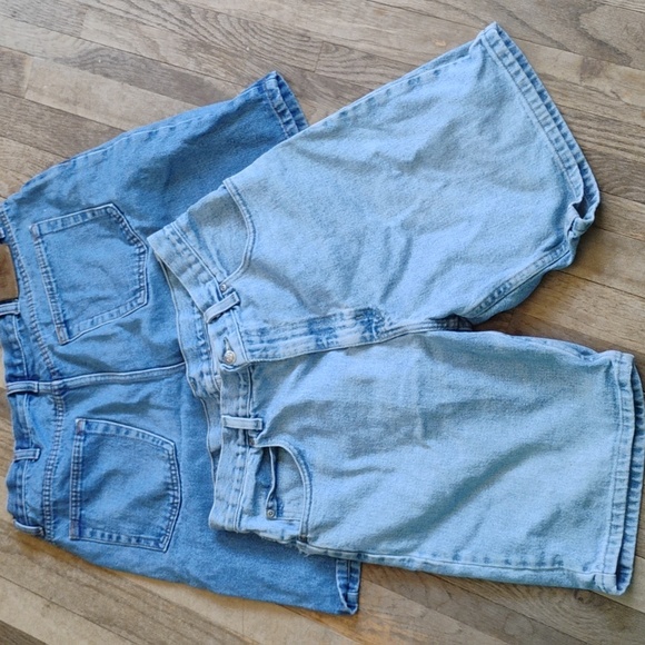 πΊπΈ Denim JEAN UniSex Shorts POLO RALPH LAUREN BANNER Vintage 90's - Picture 16 of 16